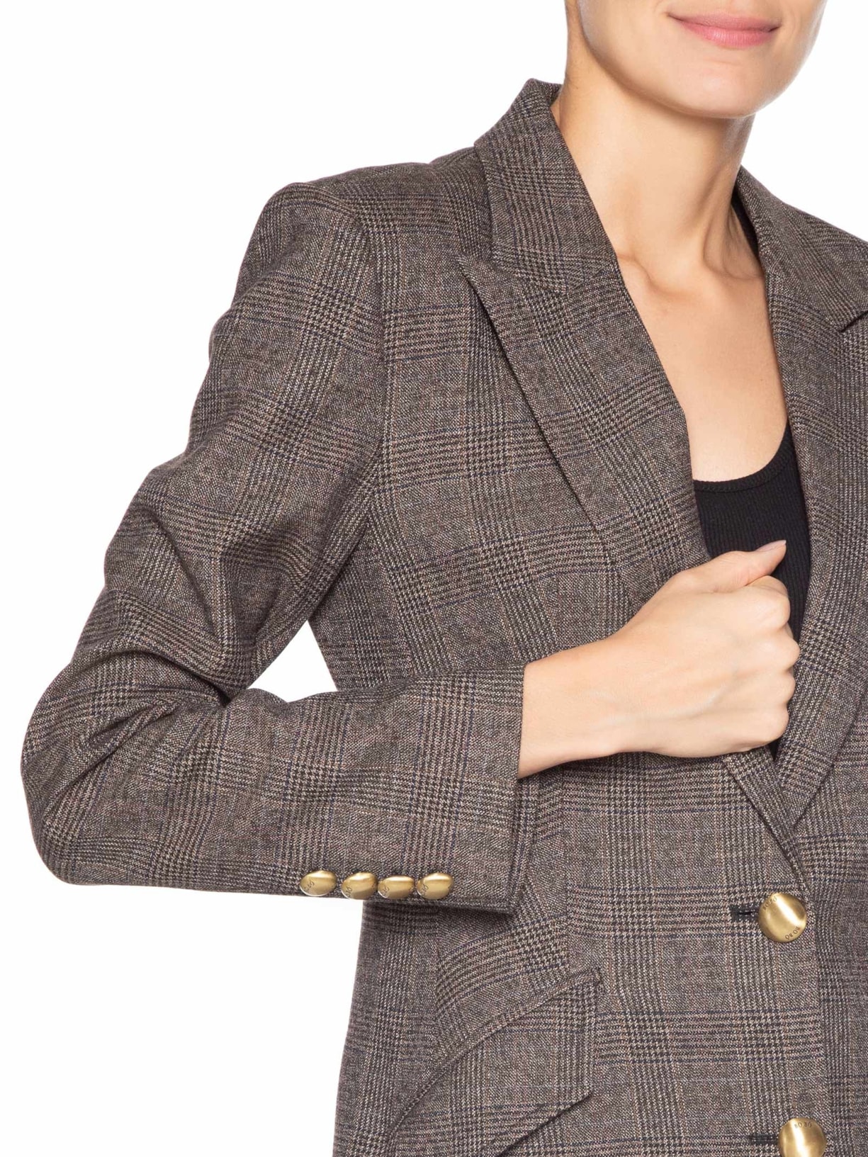 Blazer Feminino Odessa Apalis Cinza Bo.bô