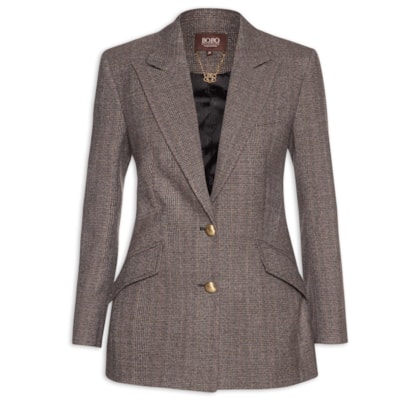 Blazer Feminino Odessa Apalis - Cinza