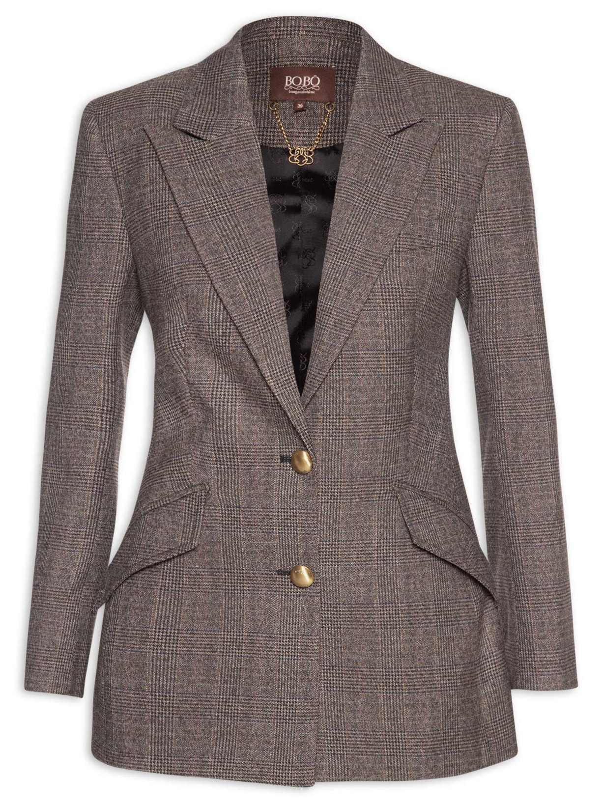 Blazer Feminino Odessa Apalis - Cinza