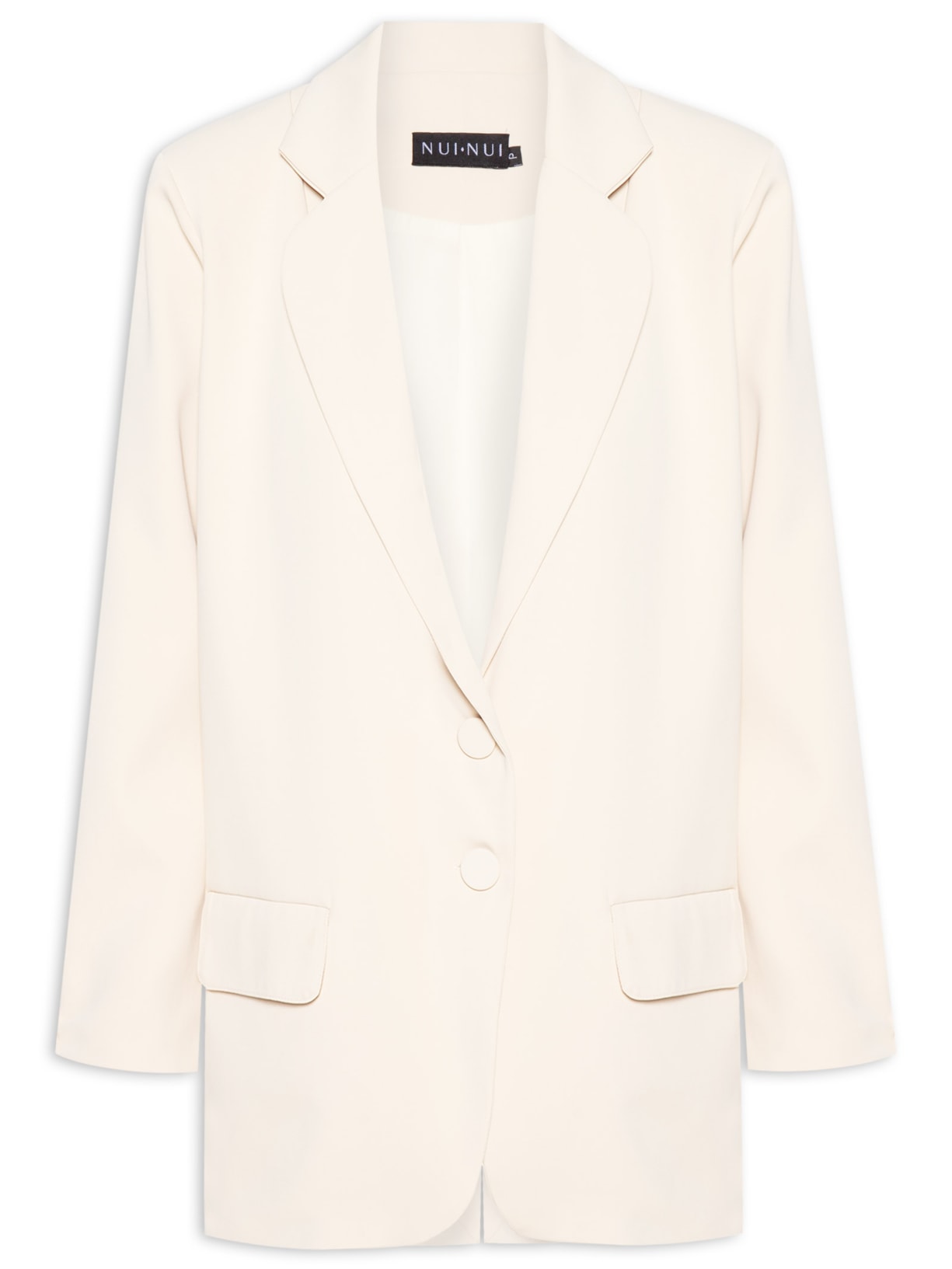 Blazer Feminino Over Lana Butter - Off White