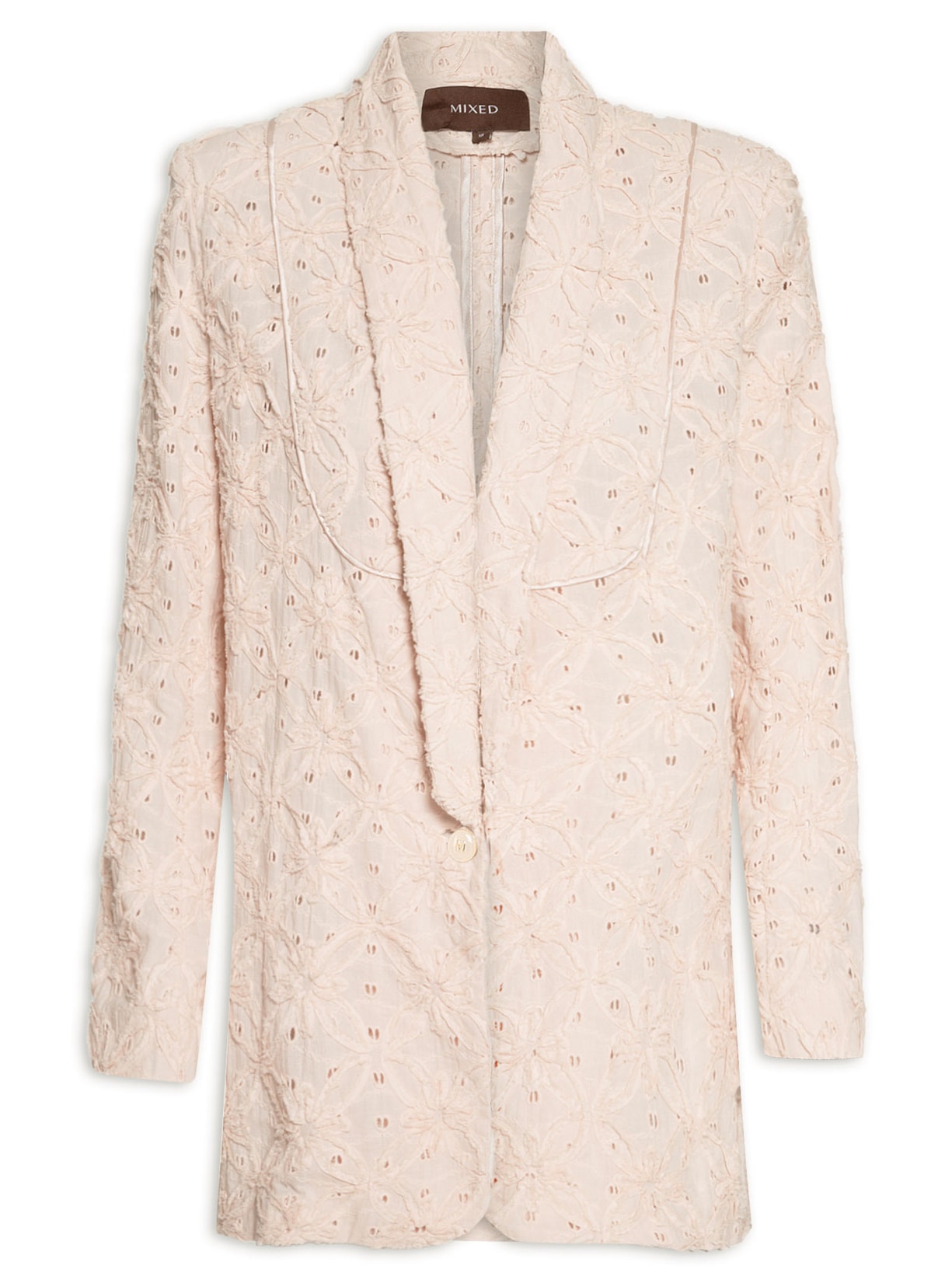 Blazer Feminino Over Valentina - Rosa