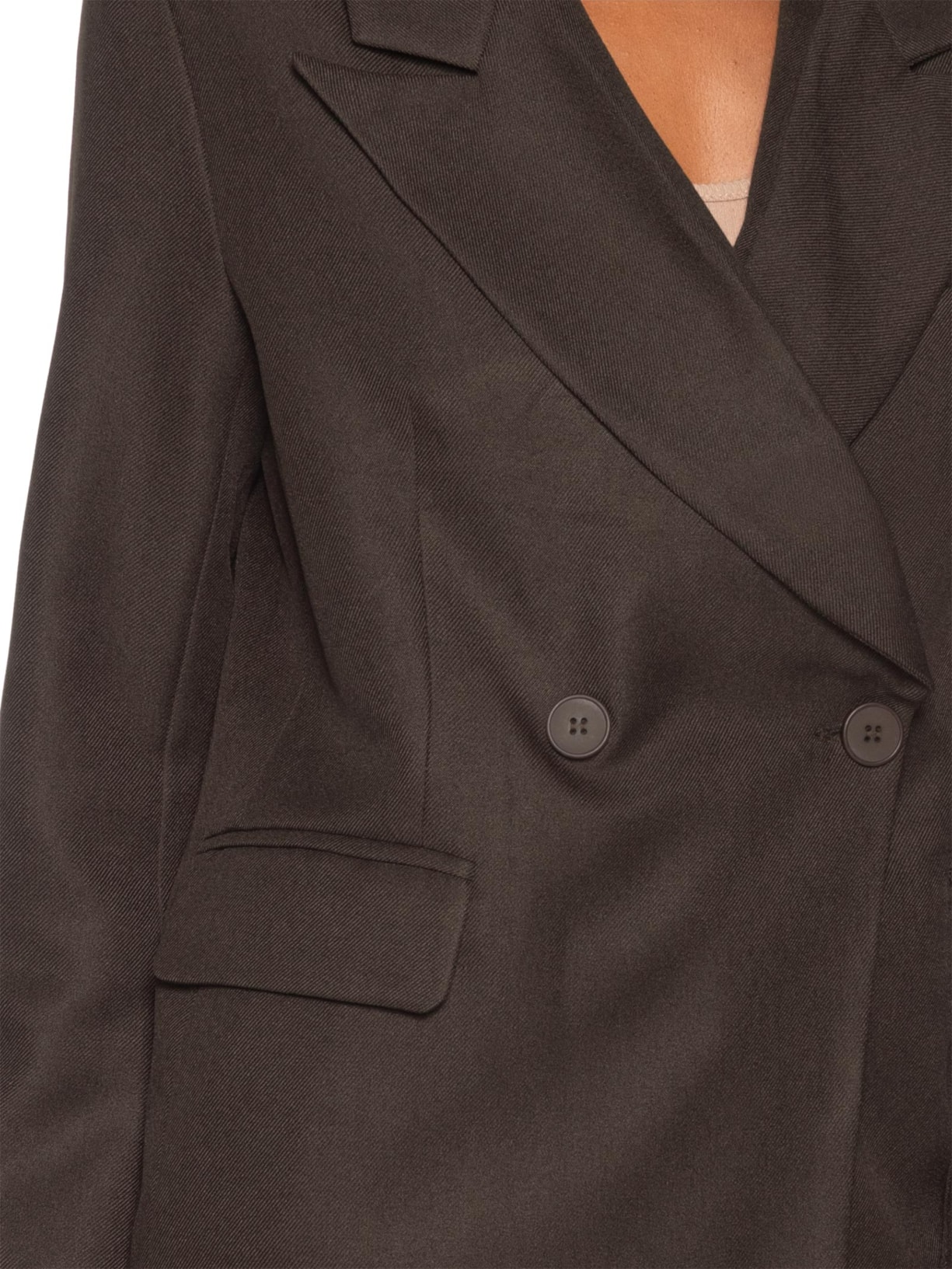 Blazer Feminino Oversized Alfaiataria Marrom '2Essential
