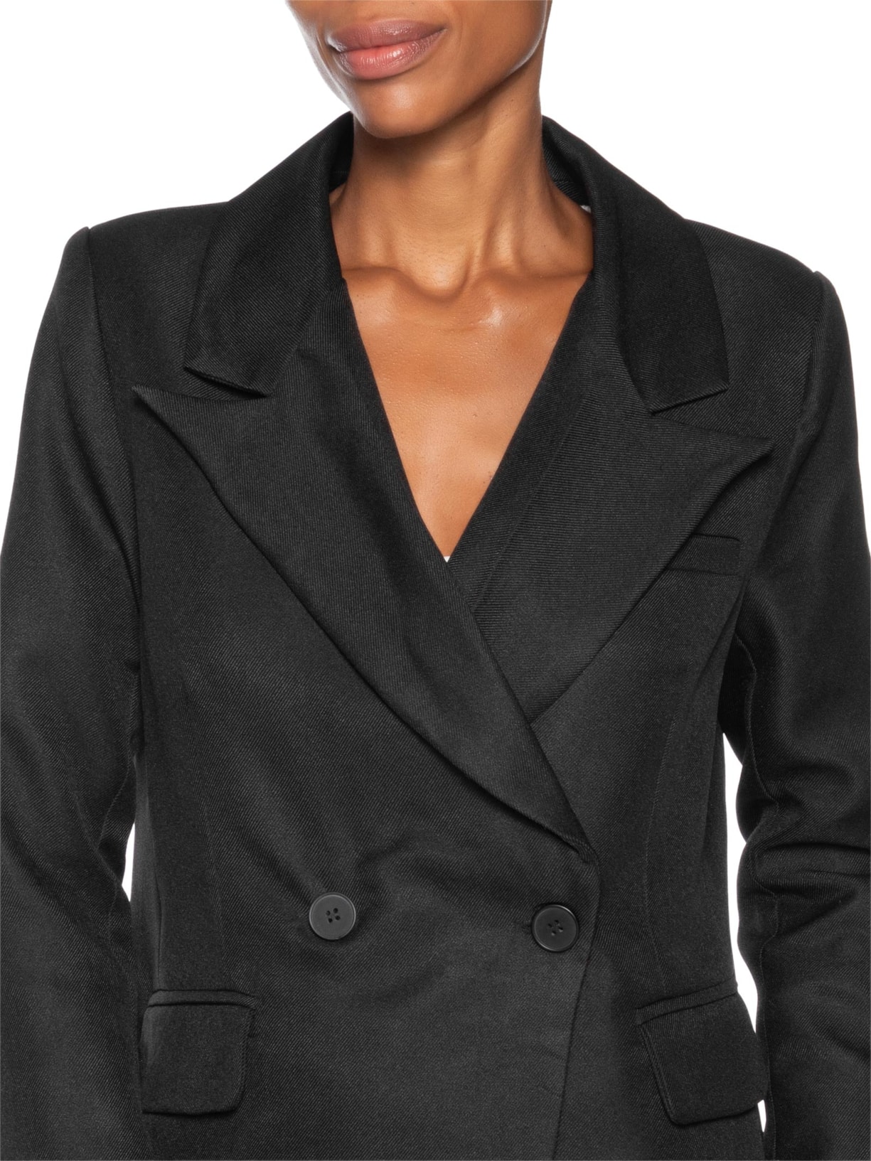 Blazer Feminino Oversized Alfaiataria Preto '2Essential