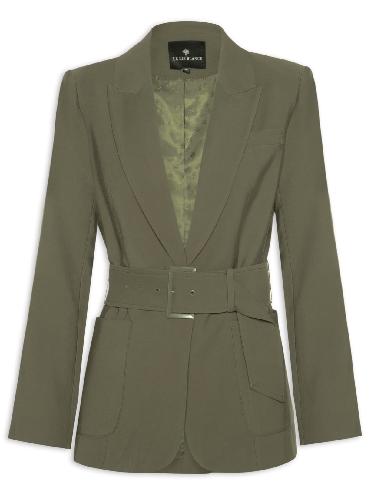 Blazer Feminino Paola Verde Le Lis