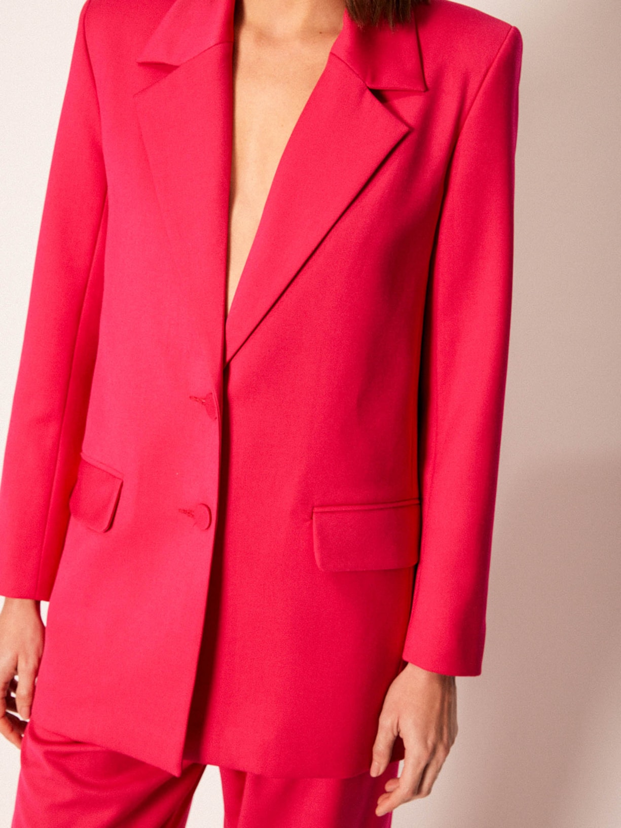Blazer Feminino Pink City Rosa Mixed