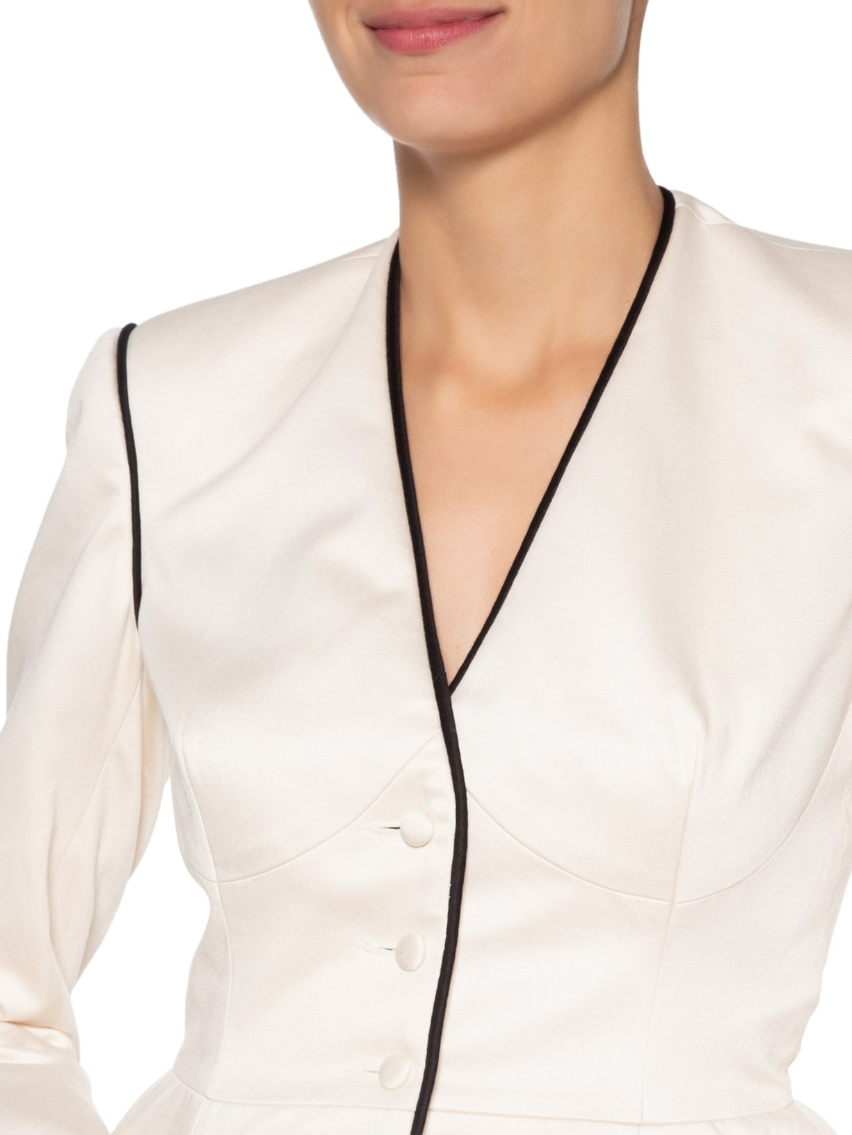 Blazer Feminino Prosa Off White Aluf