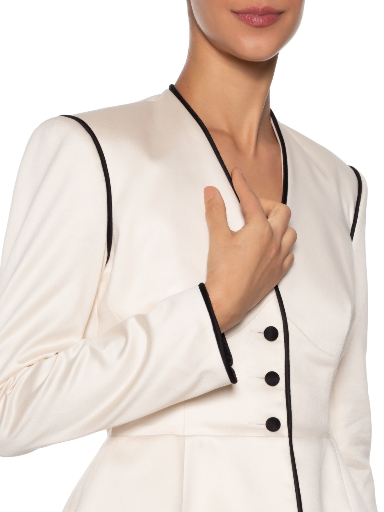 Blazer Feminino Prosa Off White Aluf