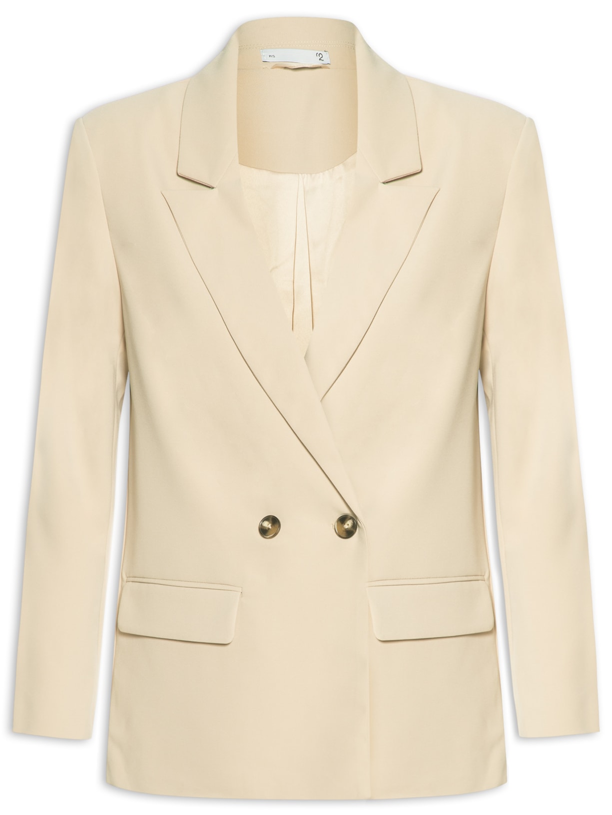 Blazer Feminino Reto - Bege