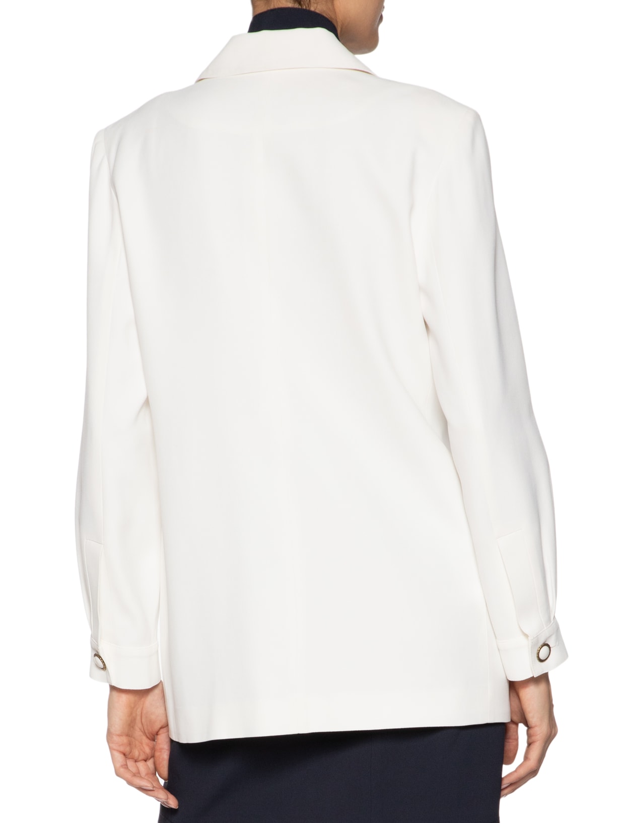 Blazer Feminino Rosaly Branco Carol Bassi