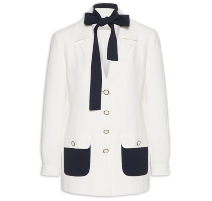 Blazer Feminino Rosaly - Branco