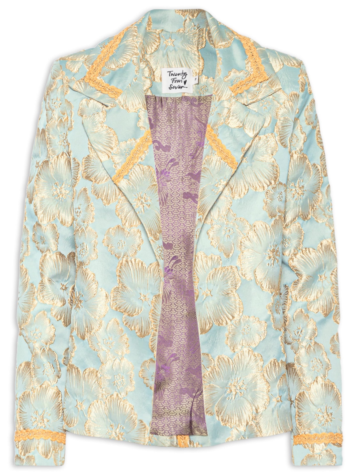 Blazer Feminino Rose - Azul