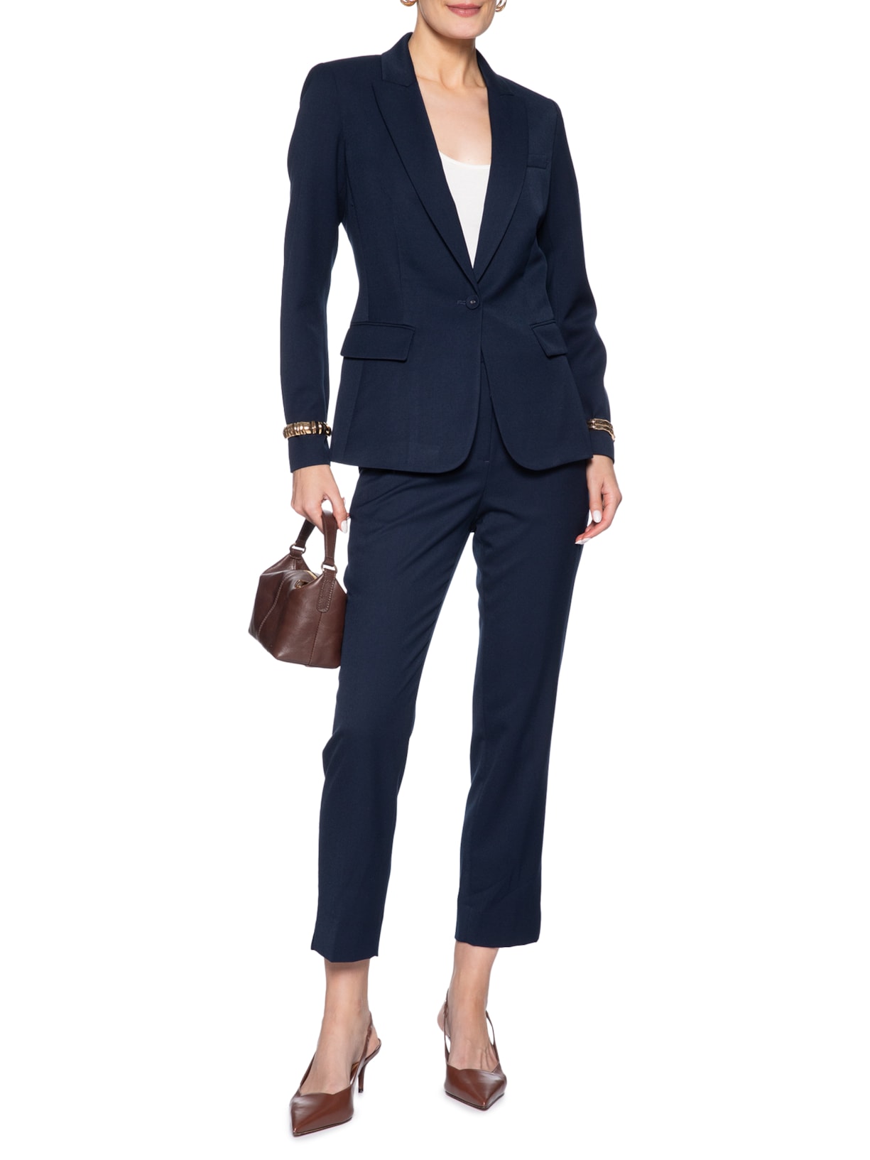 Blazer Feminino Stella Azul Le Lis