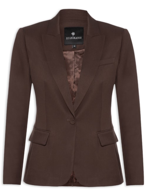 Blazer Feminino Stella - Marrom