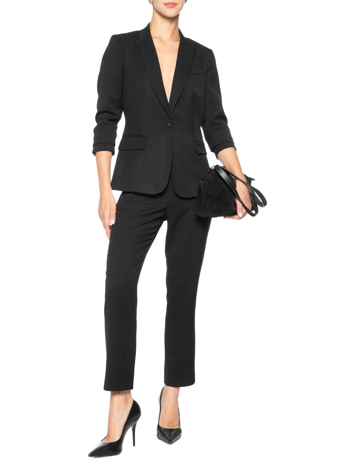Blazer Feminino Stella Preto Le Lis