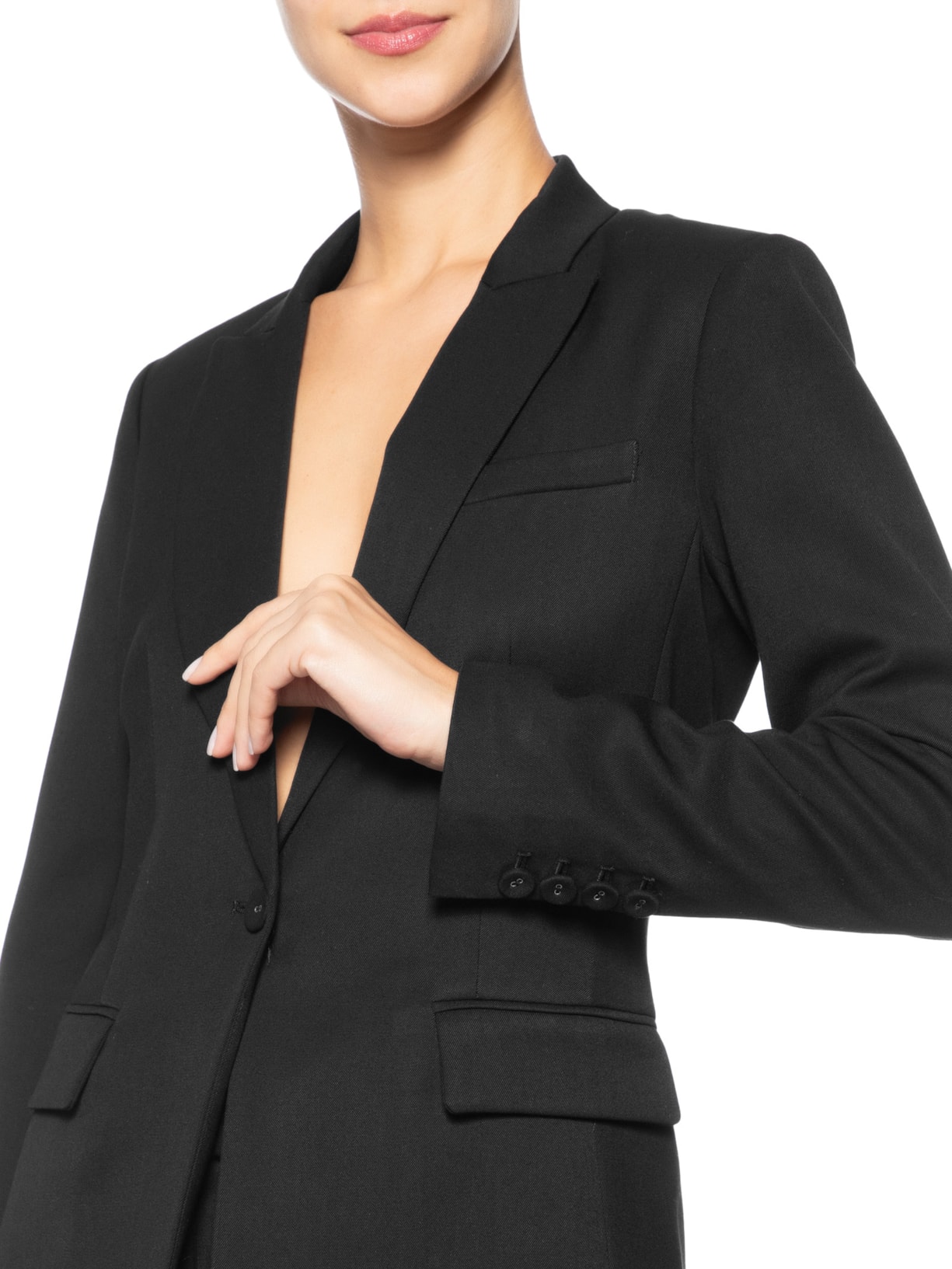 Blazer Feminino Stella Preto Le Lis