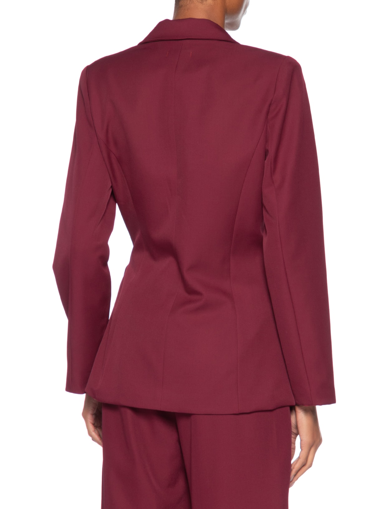 Blazer Feminino Transpassado Vermelho Basiq