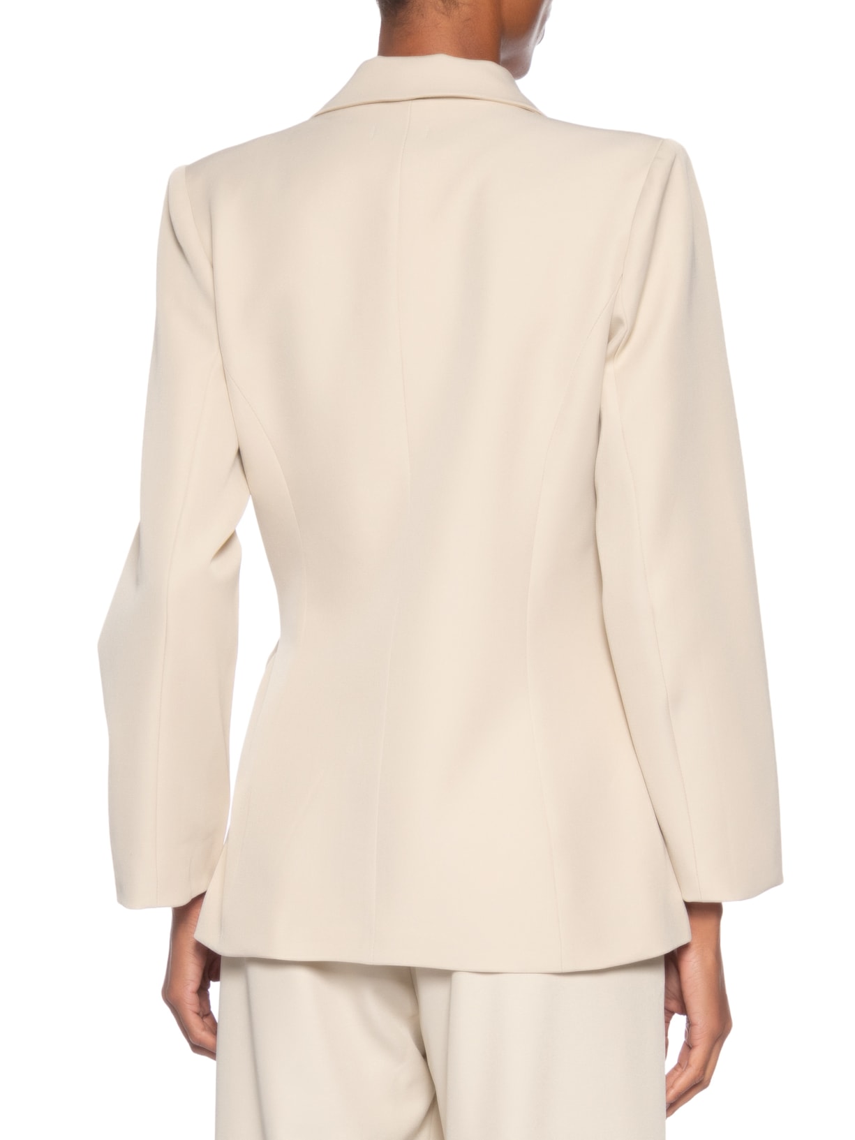 Blazer Feminino Transpassado – Bege Basiq