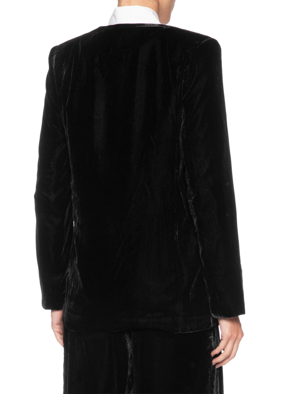 Blazer Feminino Veludo Haley Preto Le Lis