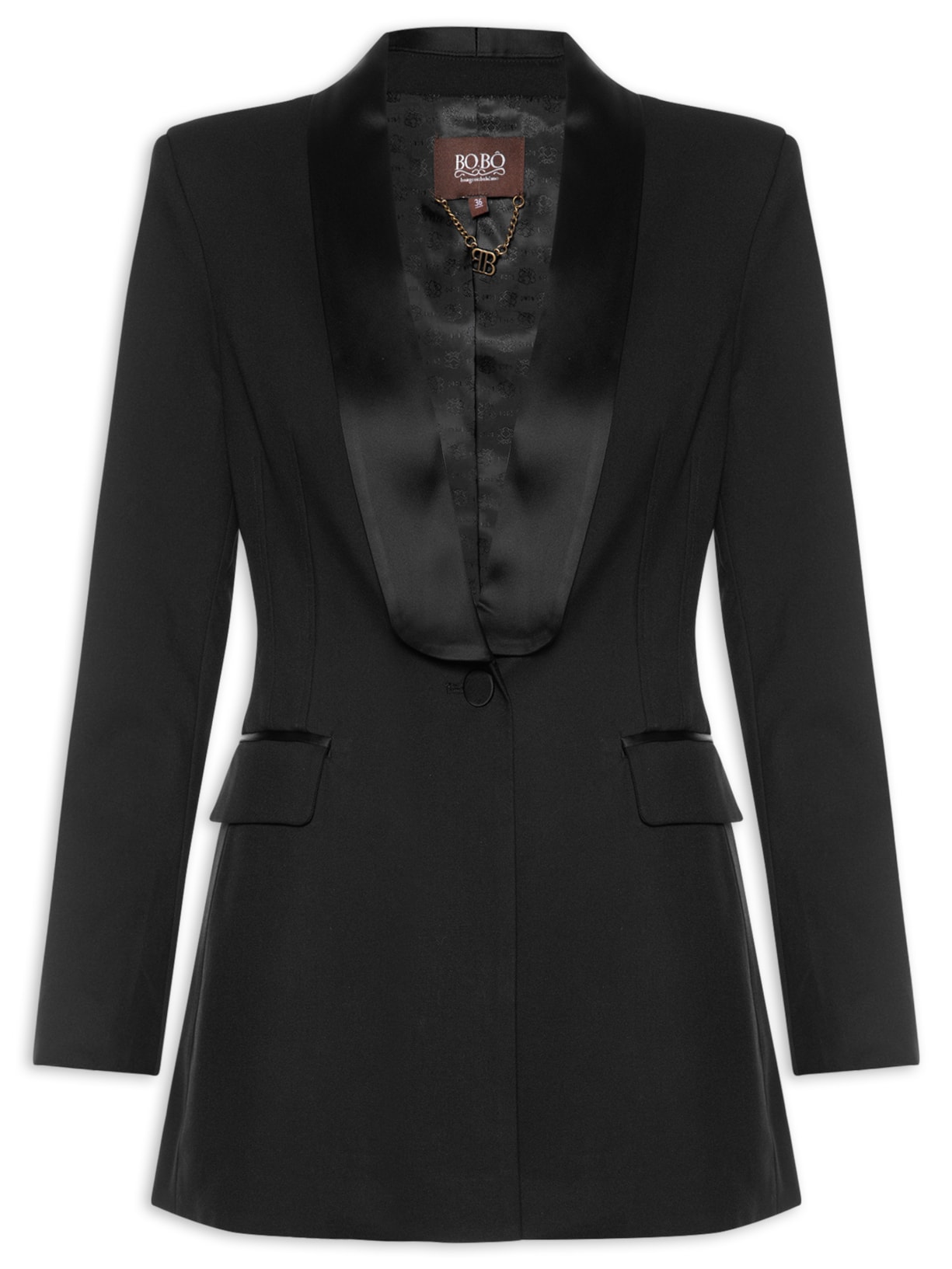 Blazer Feminino Vicky Preto Bo.bô