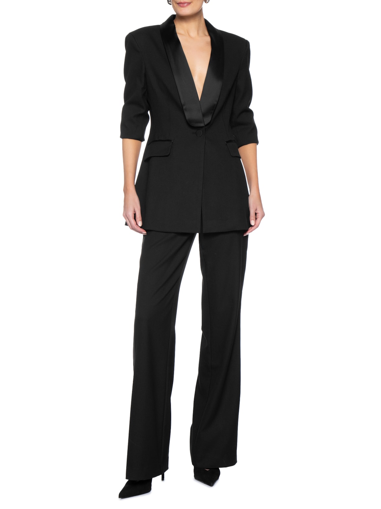 Blazer Feminino Vicky Preto Bo.bô