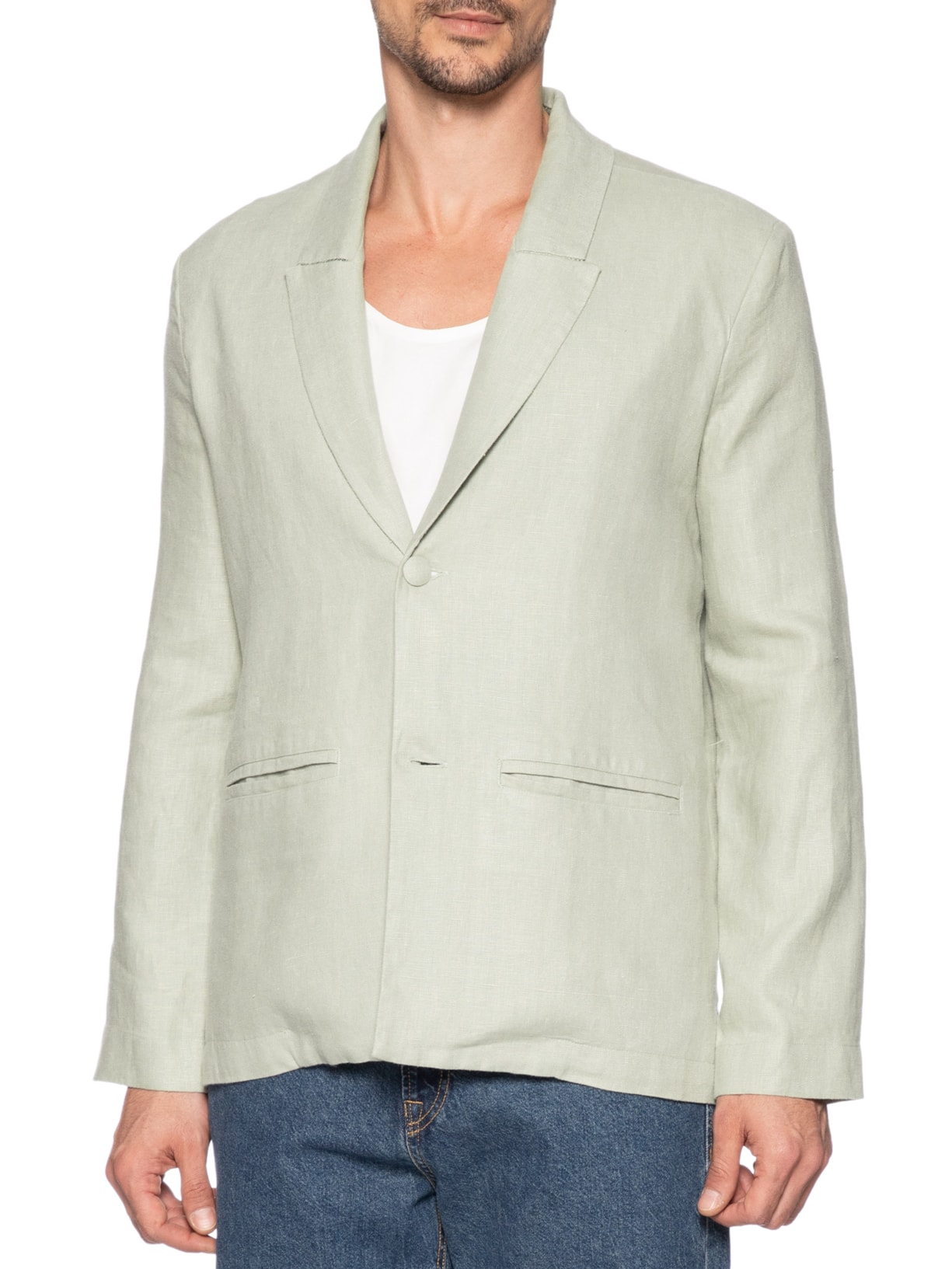 BLAZER LINHO ALFAIATARIA VERDE CHÁ Handred