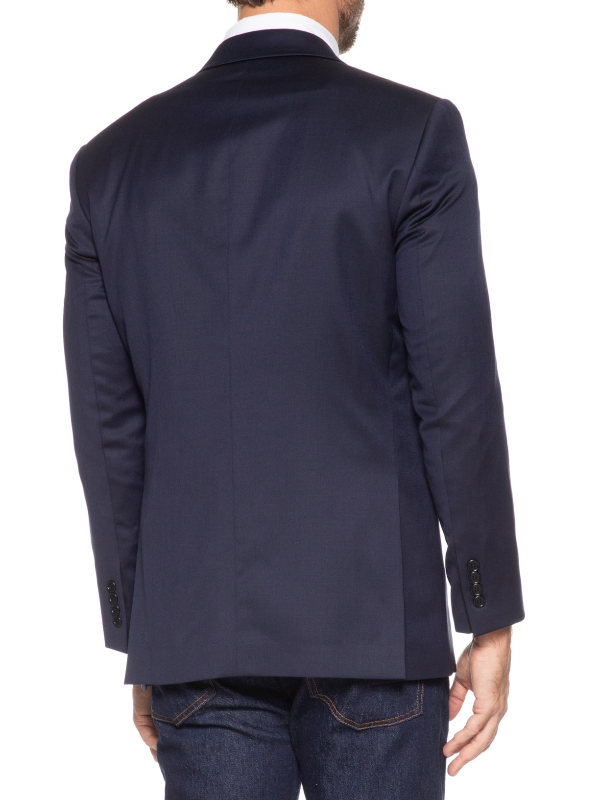 Blazer Masculino 2 Botões Live Liso Azul Ricardo Almeida