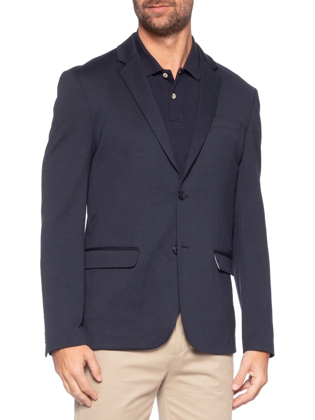 Blazer Masculino Alfaiataria Tech Soft Movement Azul '2 Essential