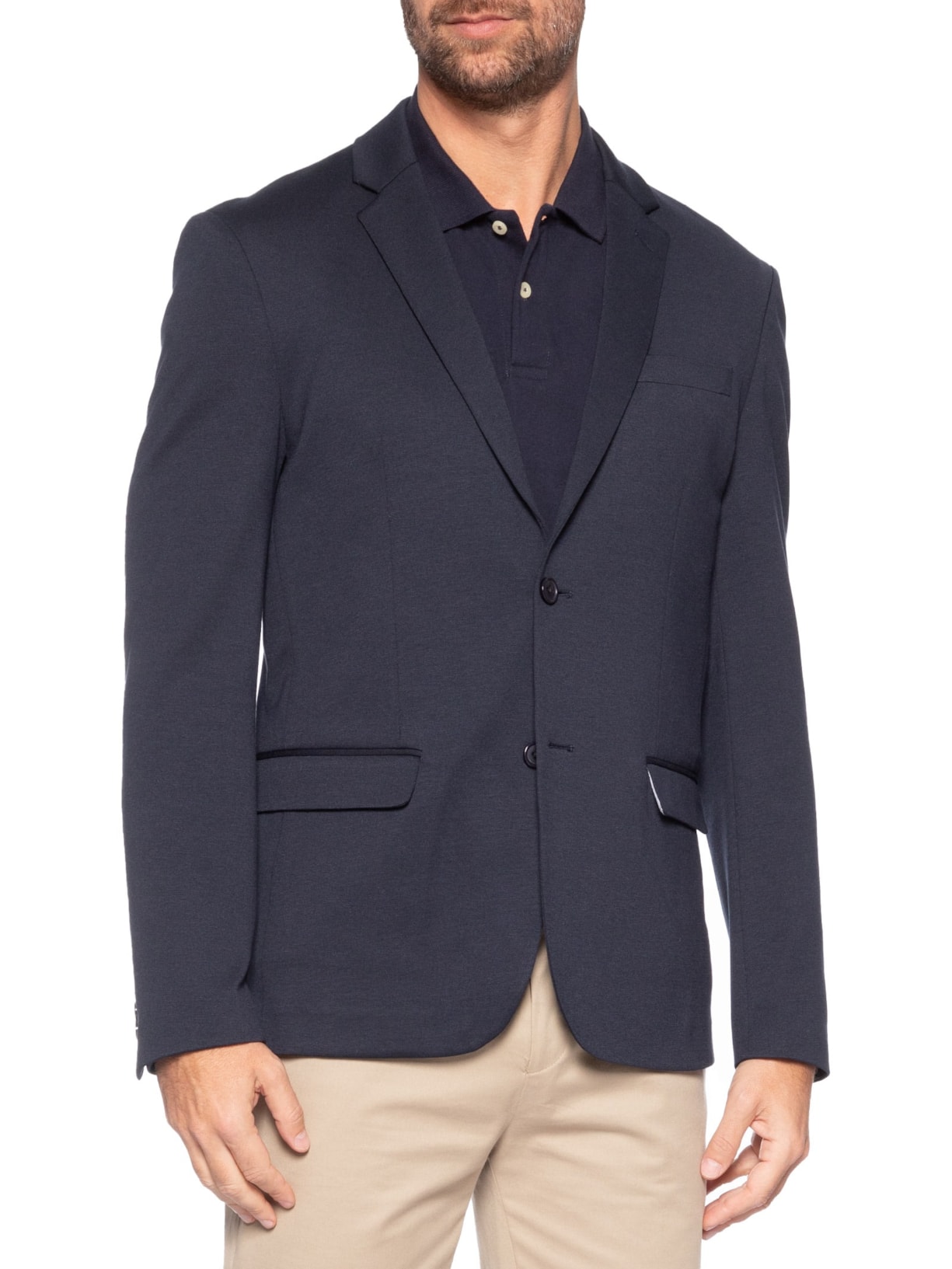 Blazer Masculino Alfaiataria Tech Soft Movement Azul '2 Essential