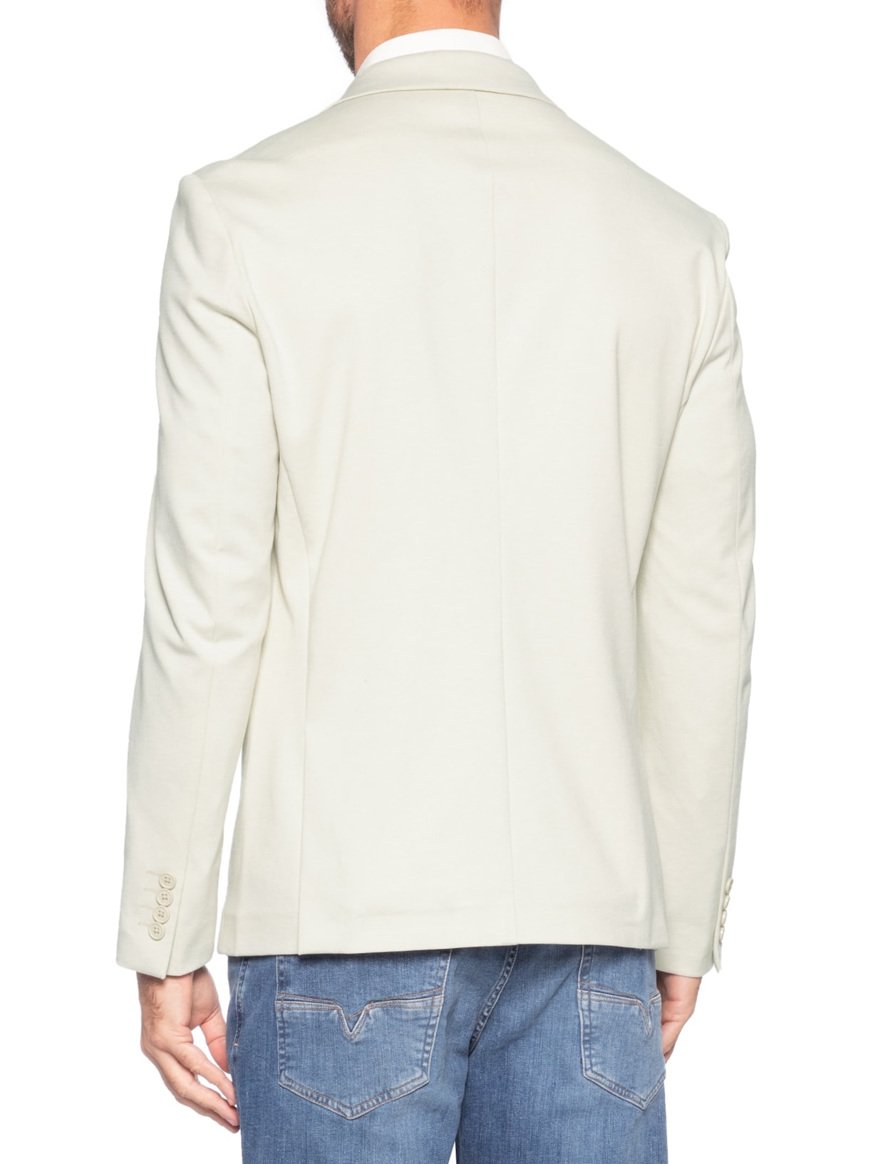 Blazer Masculino Alfaiataria Tech Soft Movement Branco '2 Essential