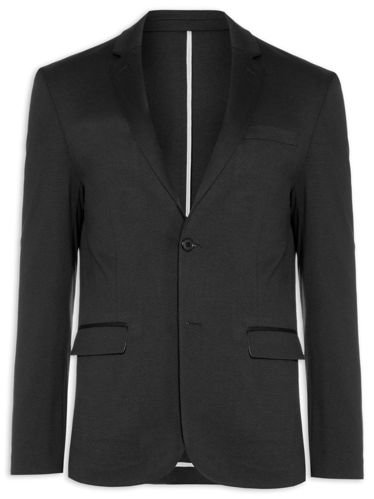 Blazer Masculino Alfaiataria Tech Soft Movement Preto '2 Essential