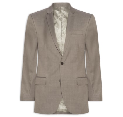 Blazer Masculino Lã - Bege
