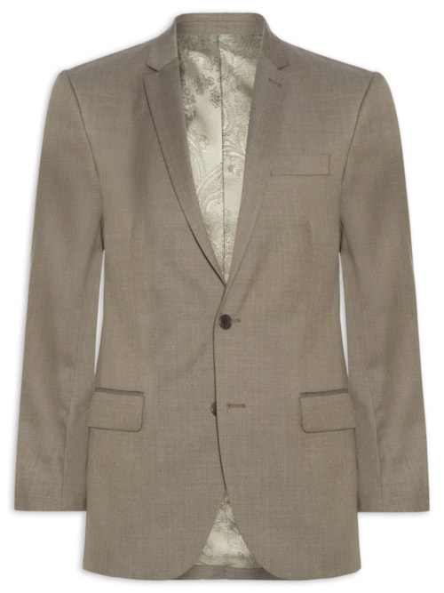 Blazer Masculino Lã - Bege