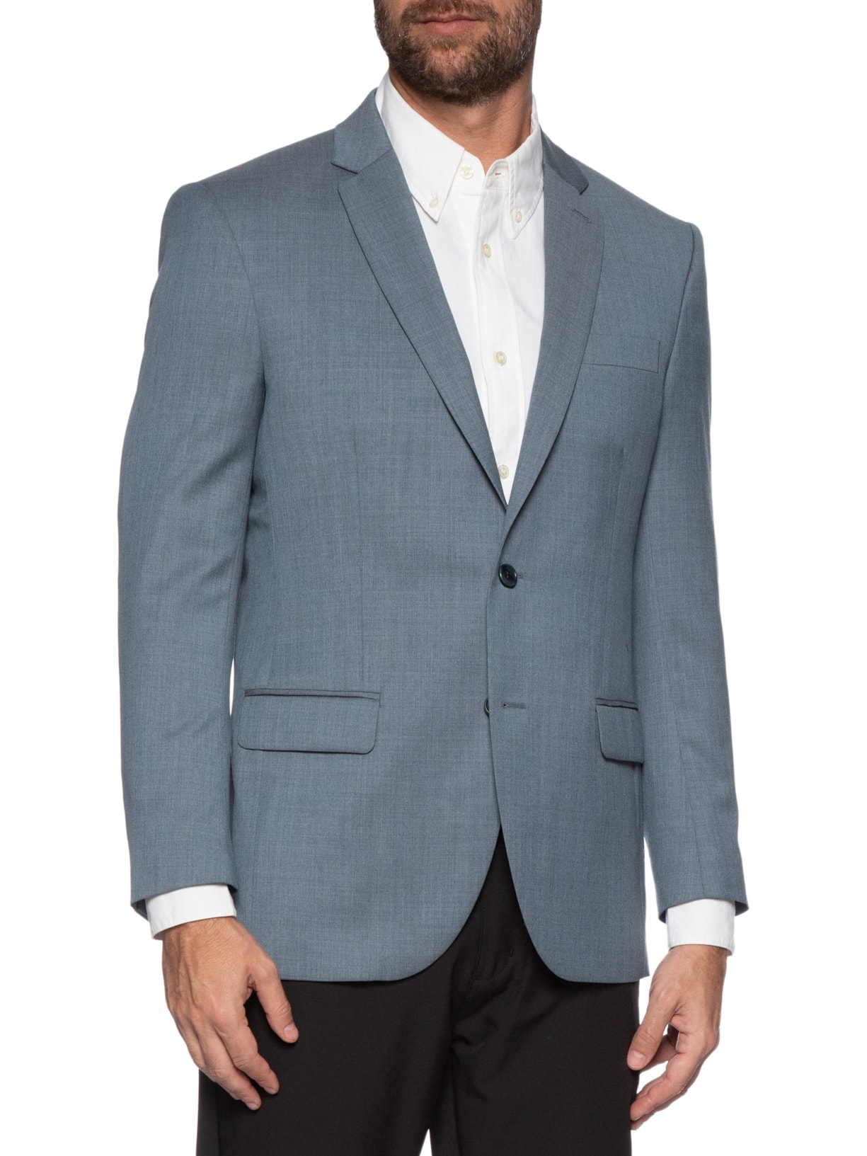 Blazer Masculino Lã Z461 Cinza Ricardo Almeida