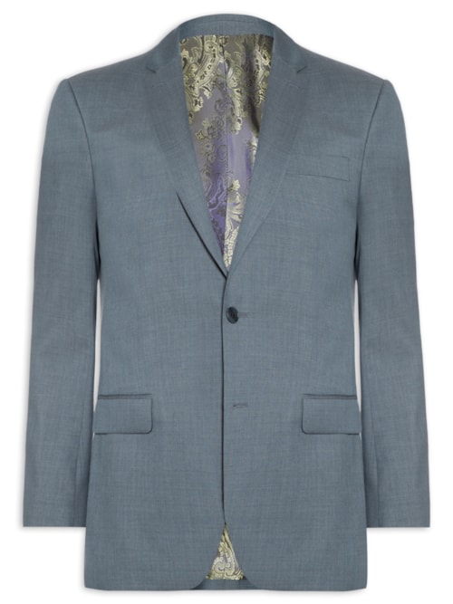 Blazer Masculino Lã Z461 - Cinza