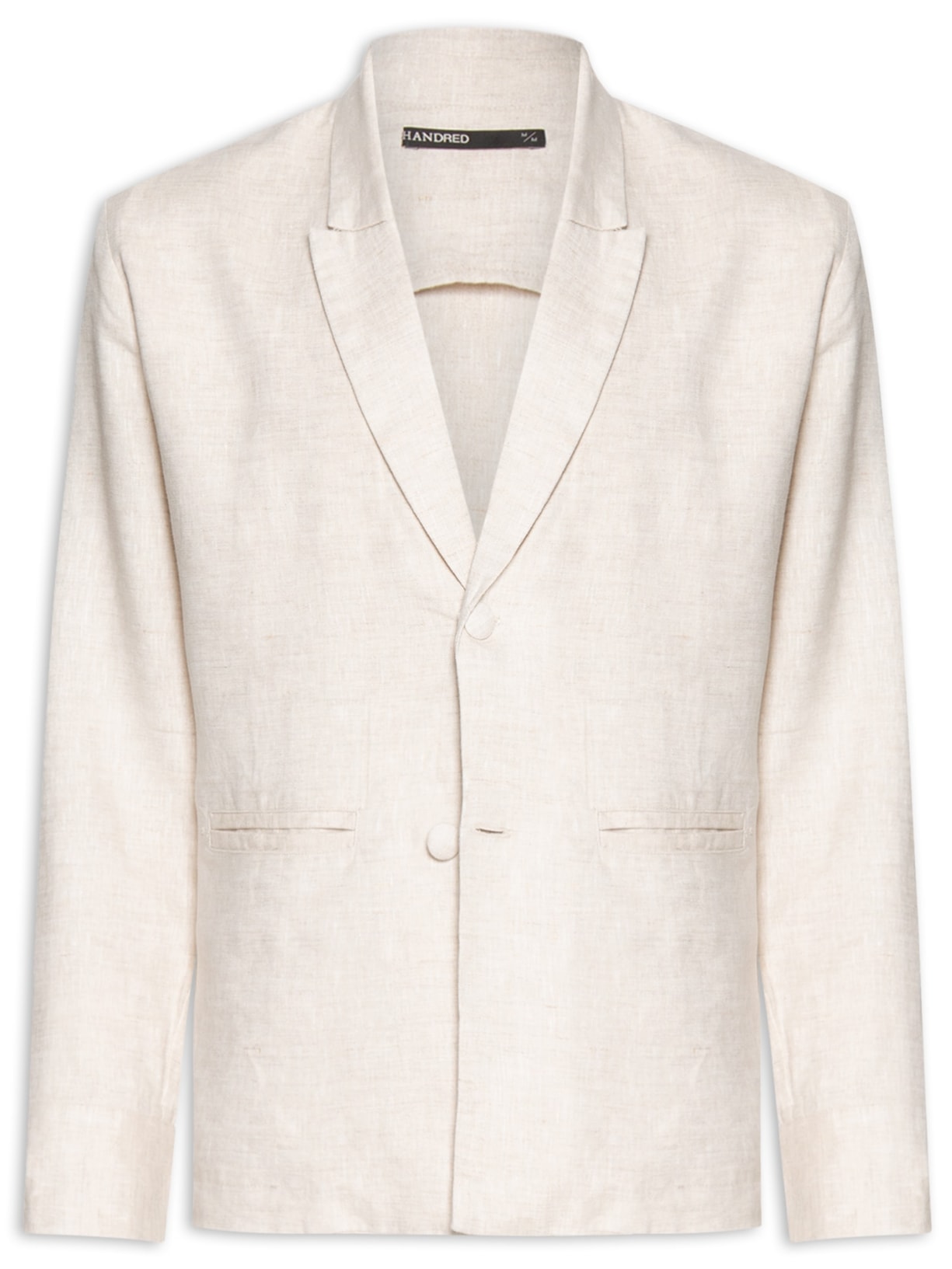 Blazer Masculino Linho Alfaiataria - Bege