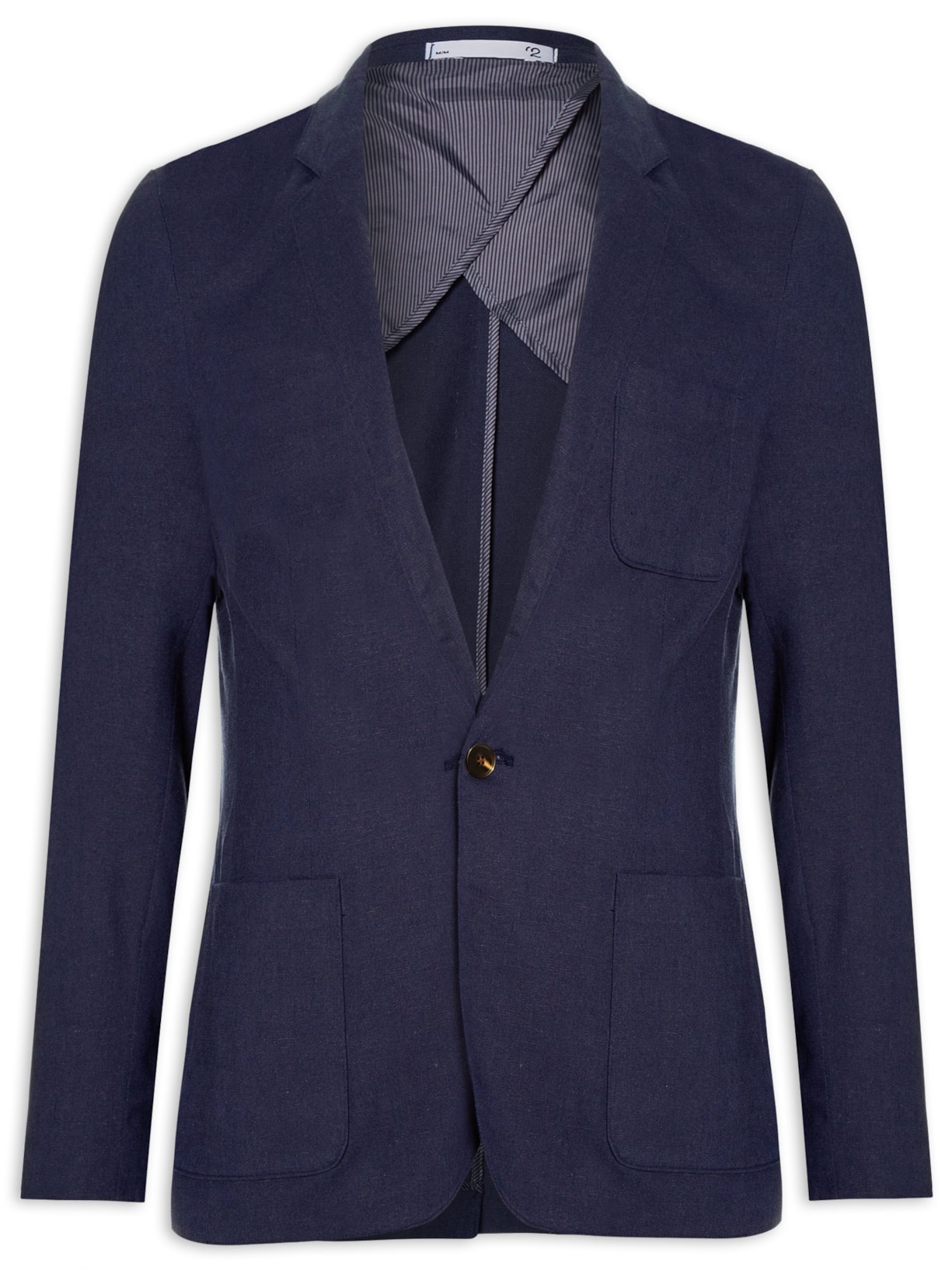 Blazer Masculino Linho - Azul