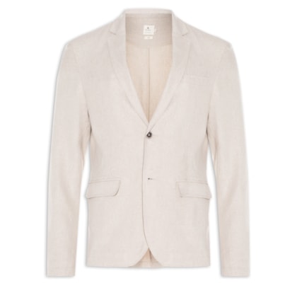 Blazer Masculino Linho Clássico - Bege