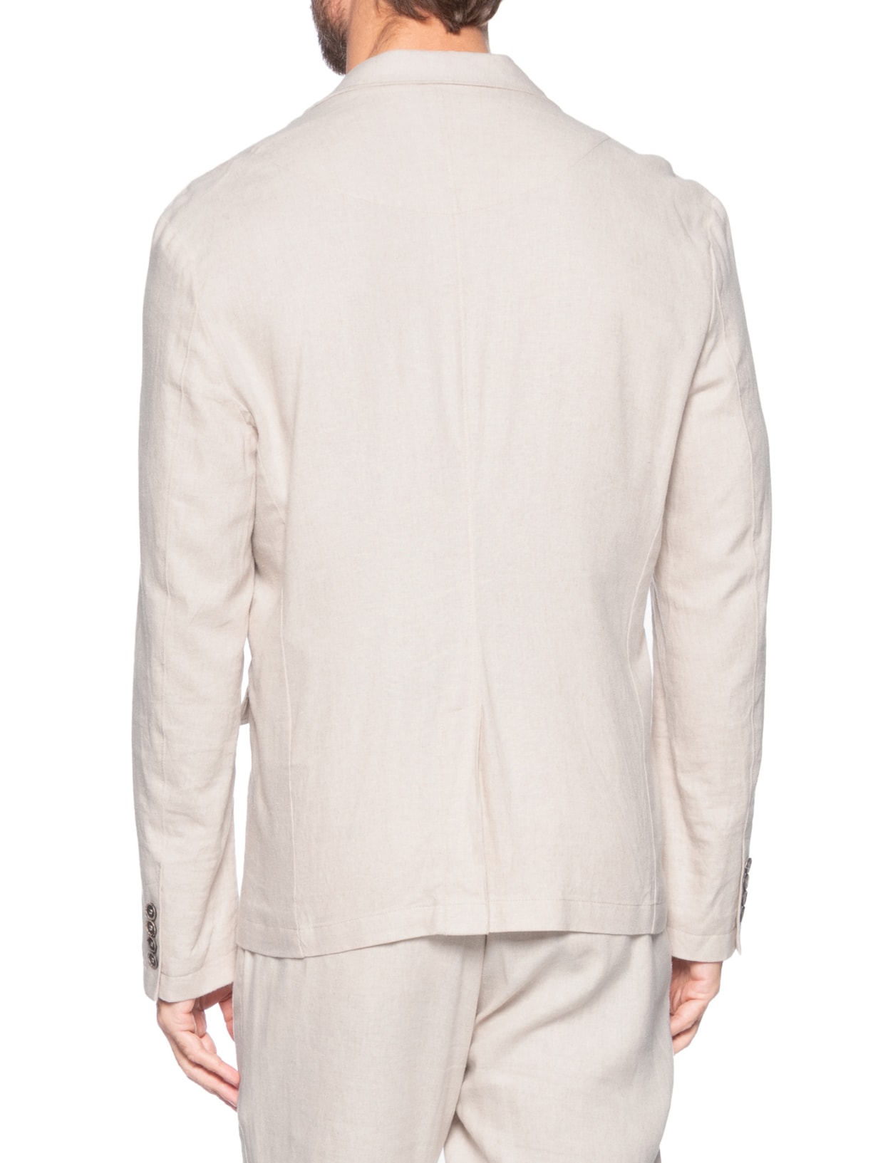 Blazer Masculino Linho Clássico Bege Foxton