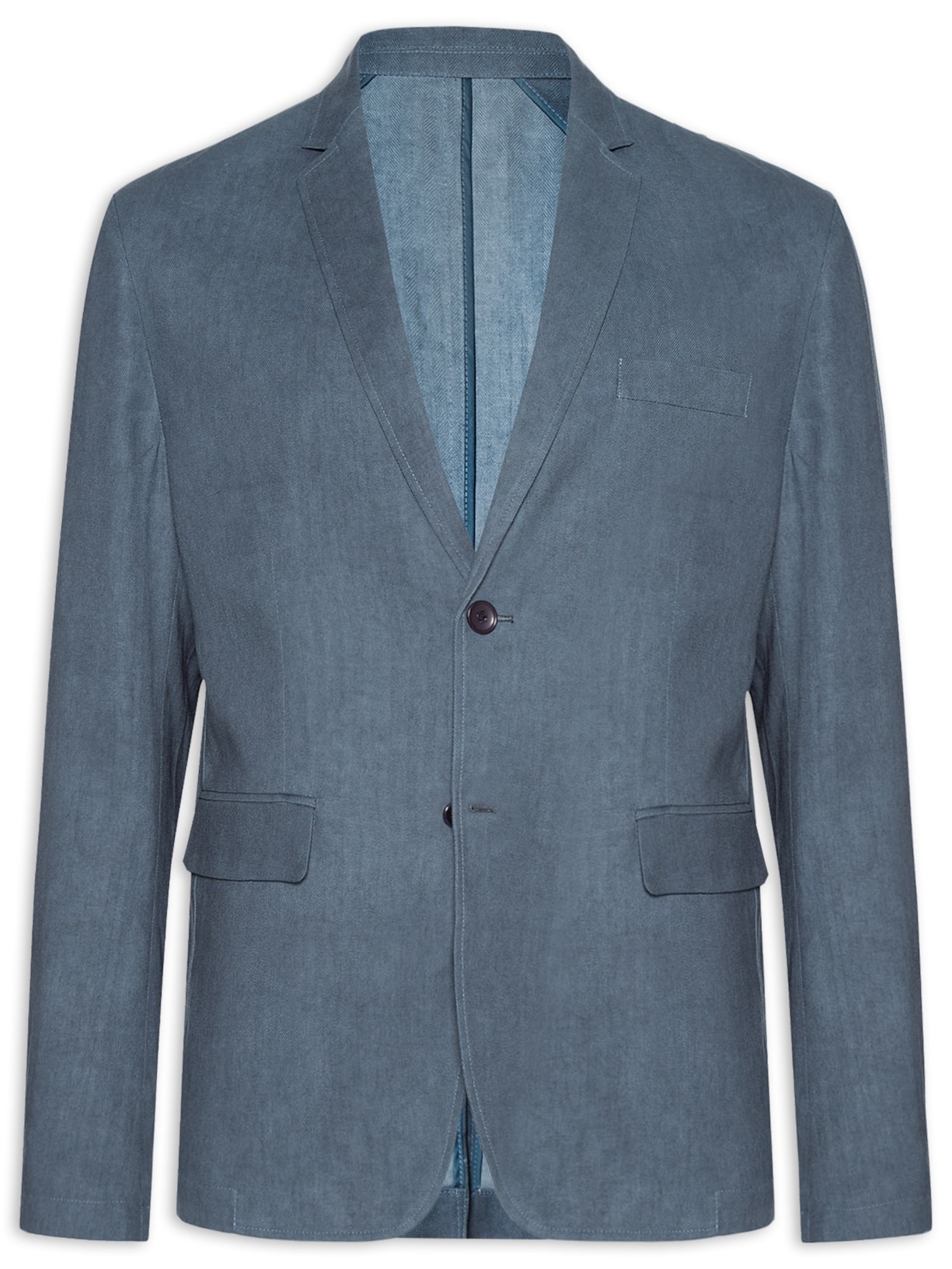 Blazer Masculino Linho Portugal - Azul