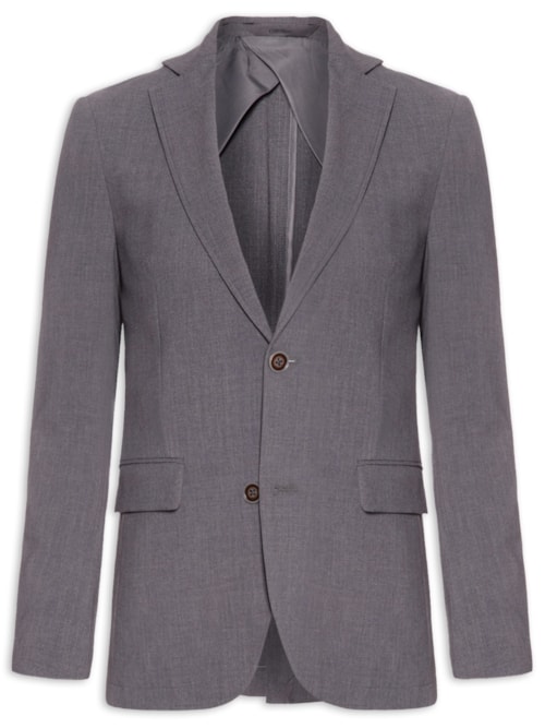Blazer Masculino Maleável - Cinza