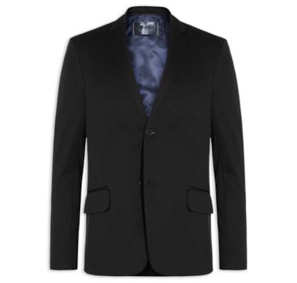Blazer Masculino Malha Power - Preto