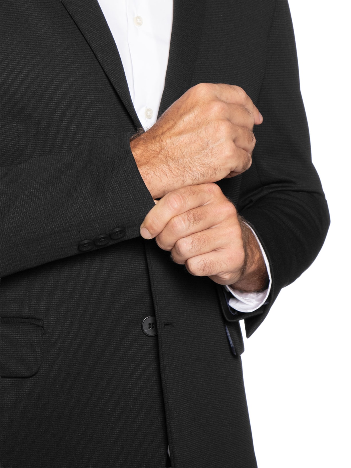 Blazer Masculino Malha Power – Preto Sergio K