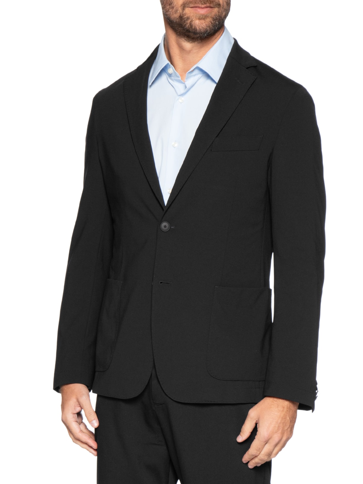 Blazer Masculino P-Hanry Preto Boss