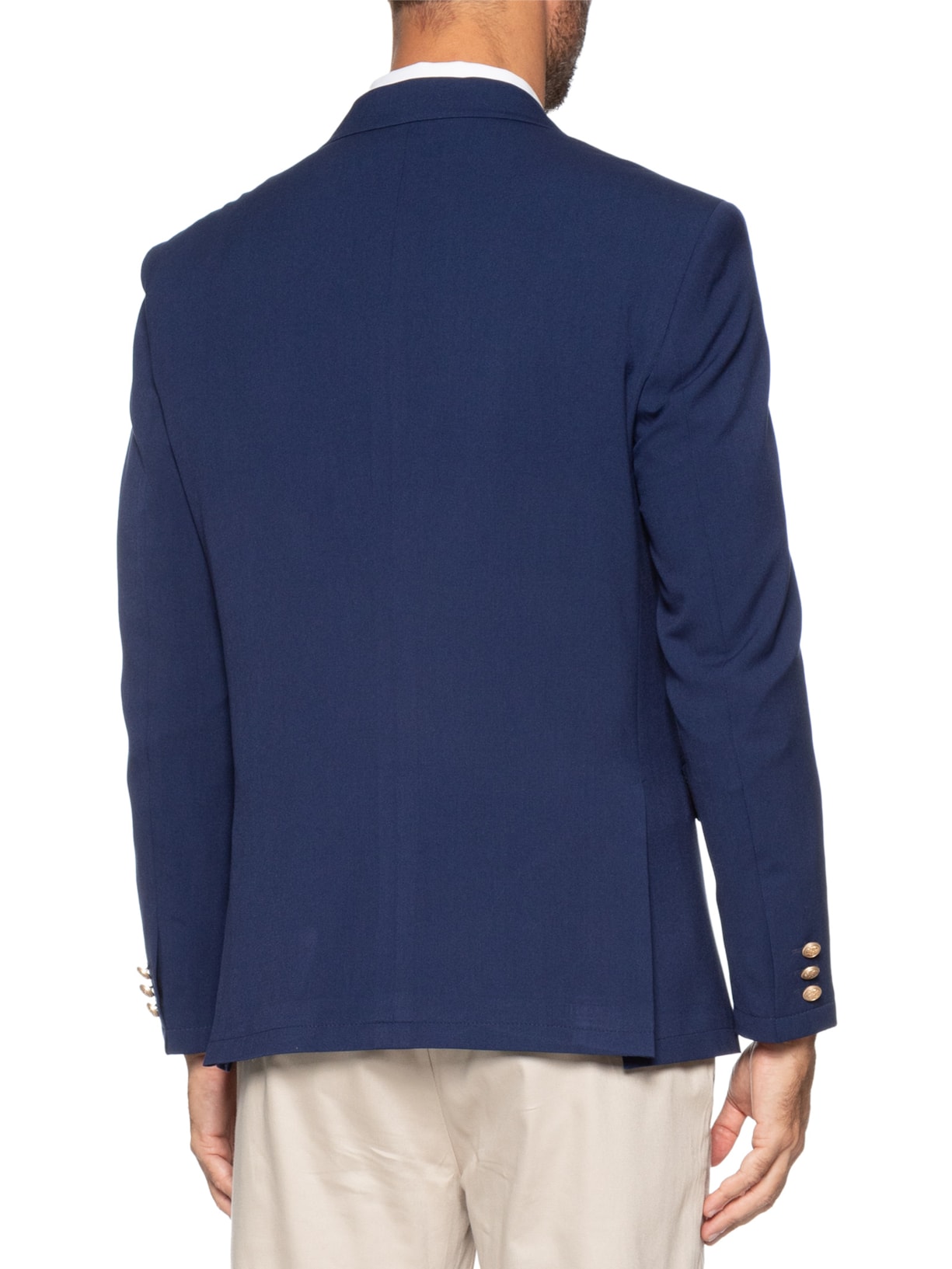 Blazer Masculino Royal Navy Azul Sergio K