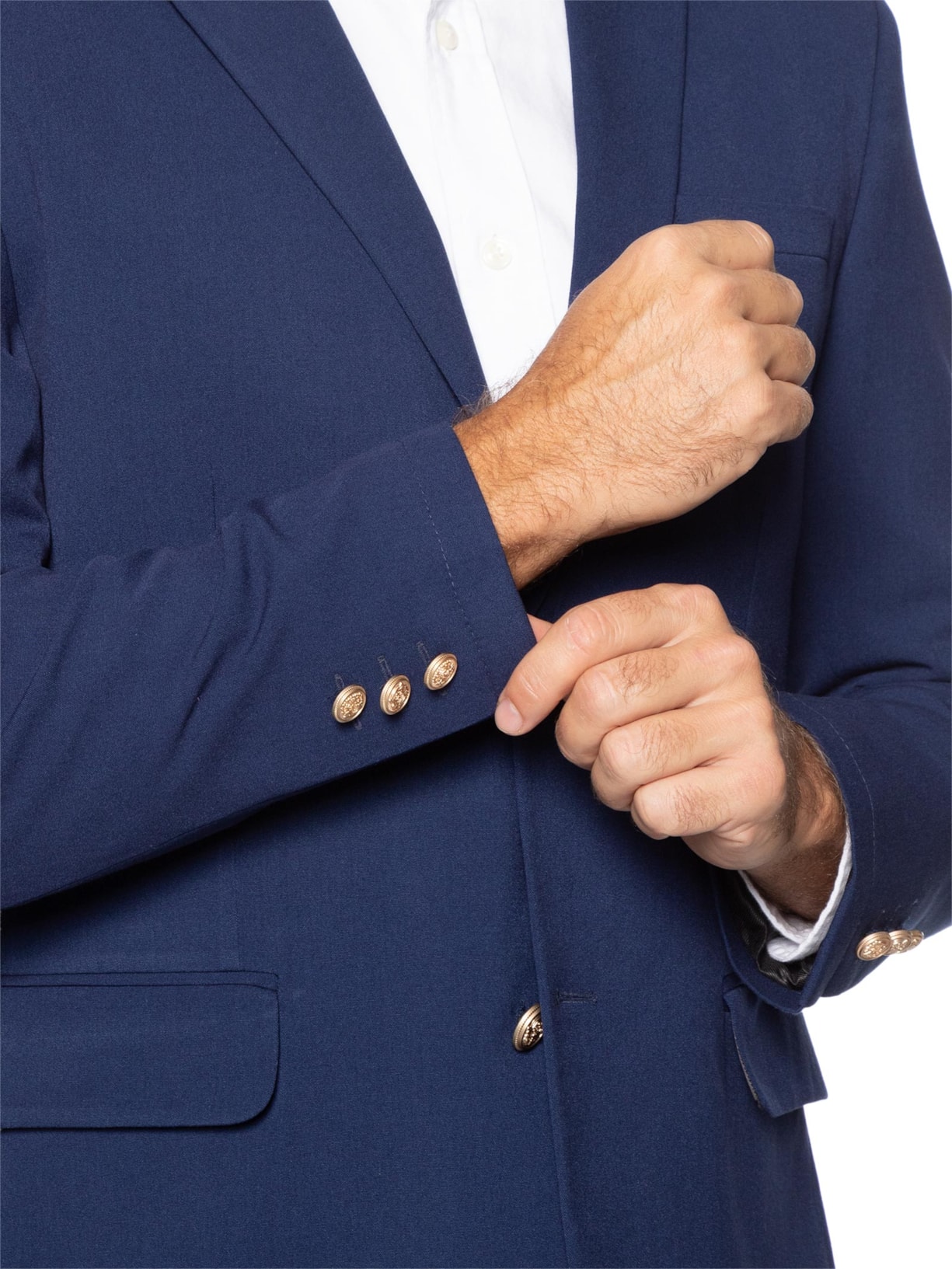 Blazer Masculino Royal Navy Azul Sergio K