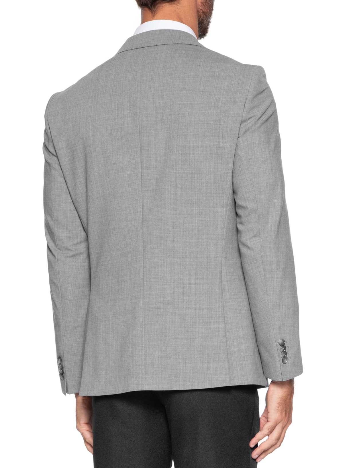 Blazer Masculino Slim Fit H-Hutson Cinza Boss