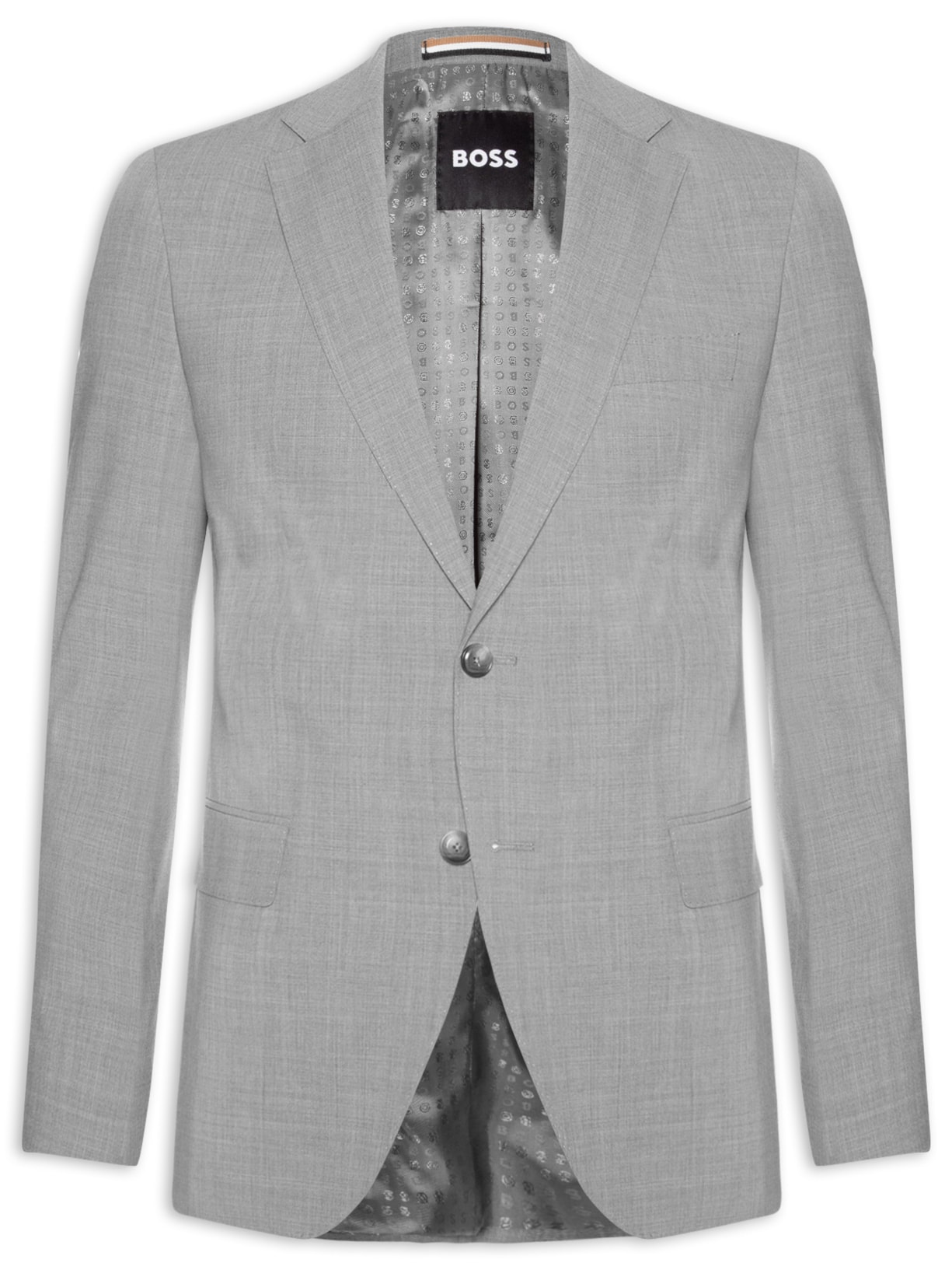 Blazer Masculino Slim Fit H-Hutson Cinza Boss