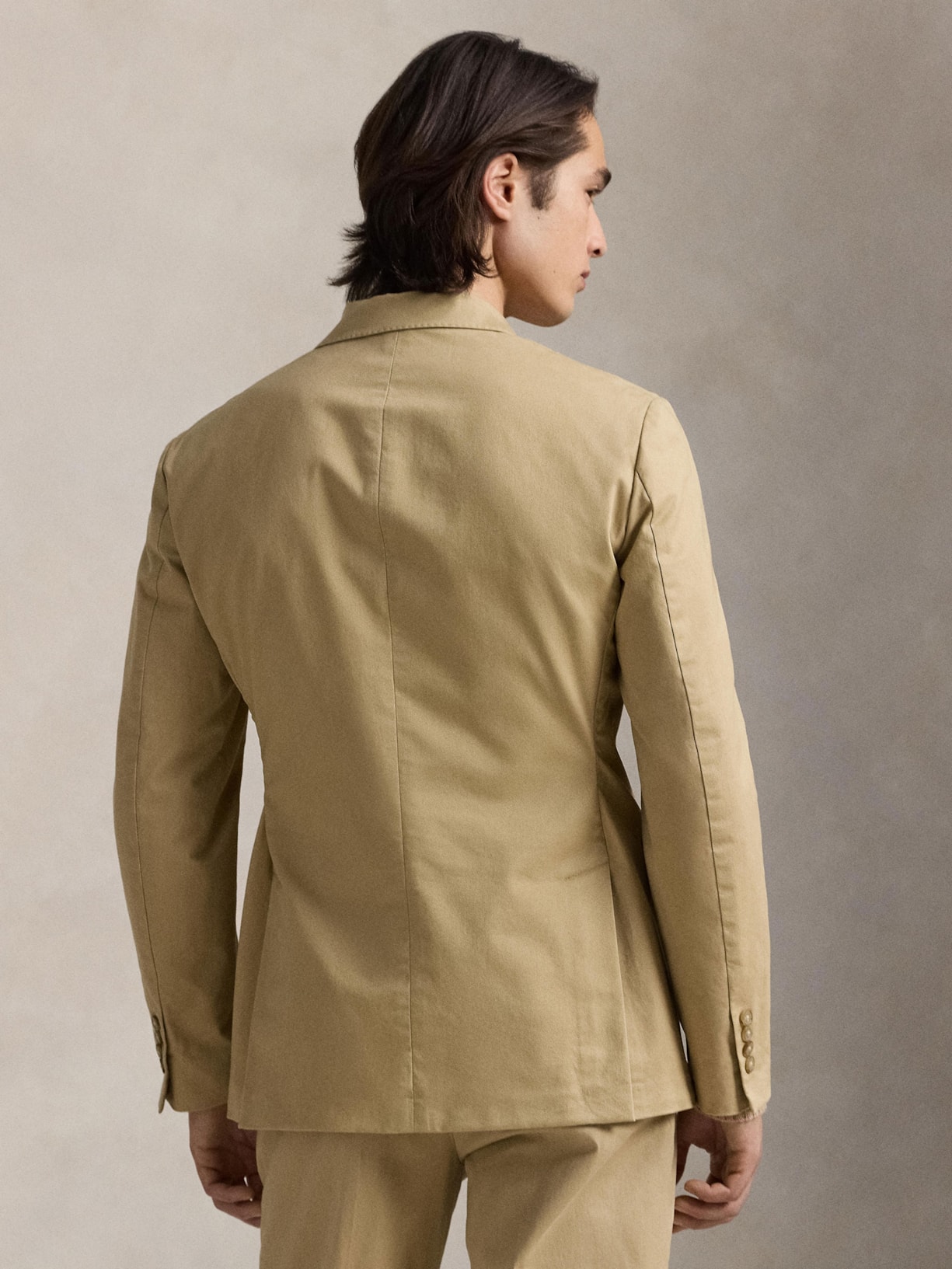 Blazer Masculino Social P2B NT Chino Bege Polo Ralph Lauren