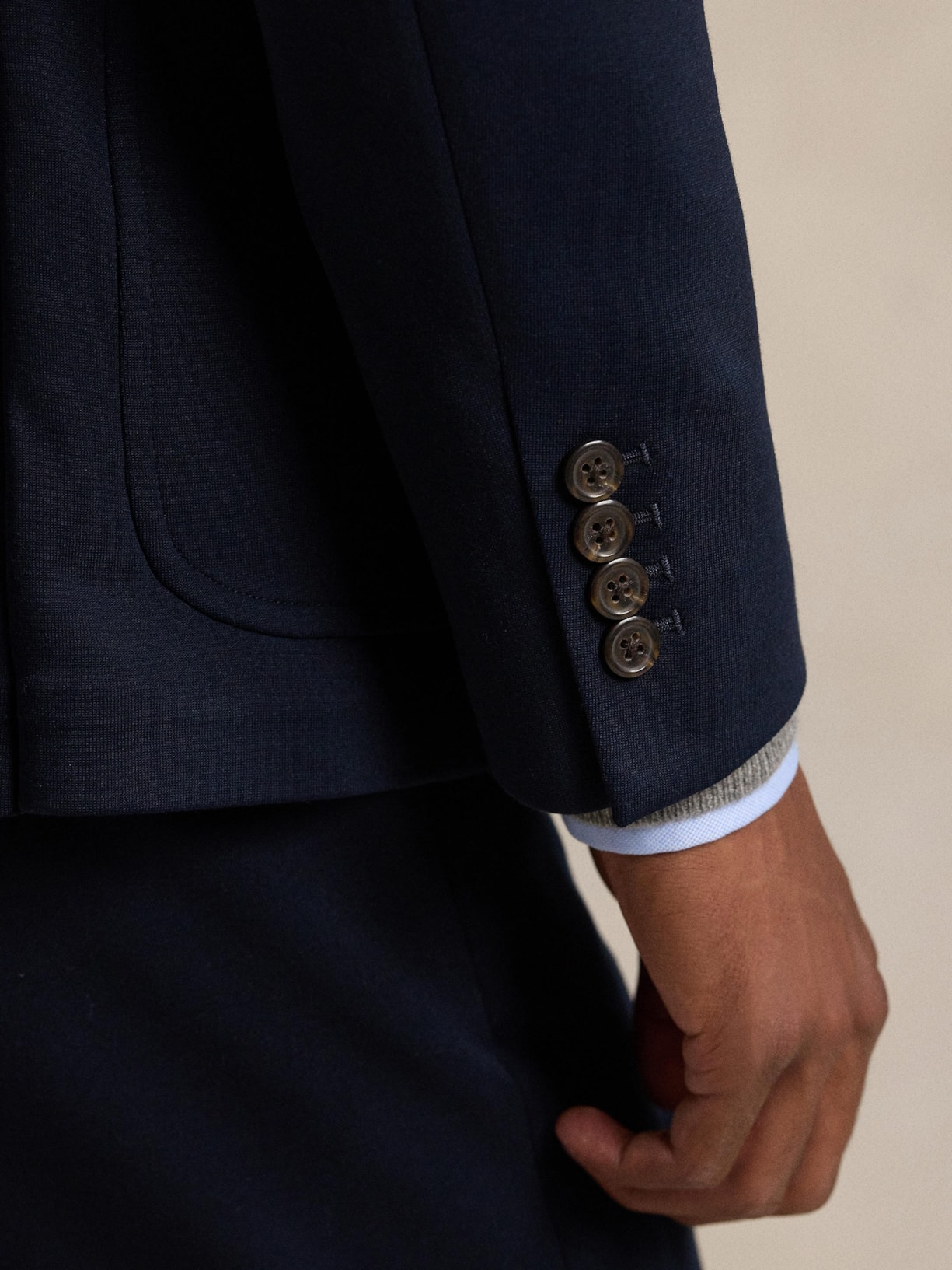Blazer Masculino Social Psyale-Single Breasted Azul Polo Ralph Lauren