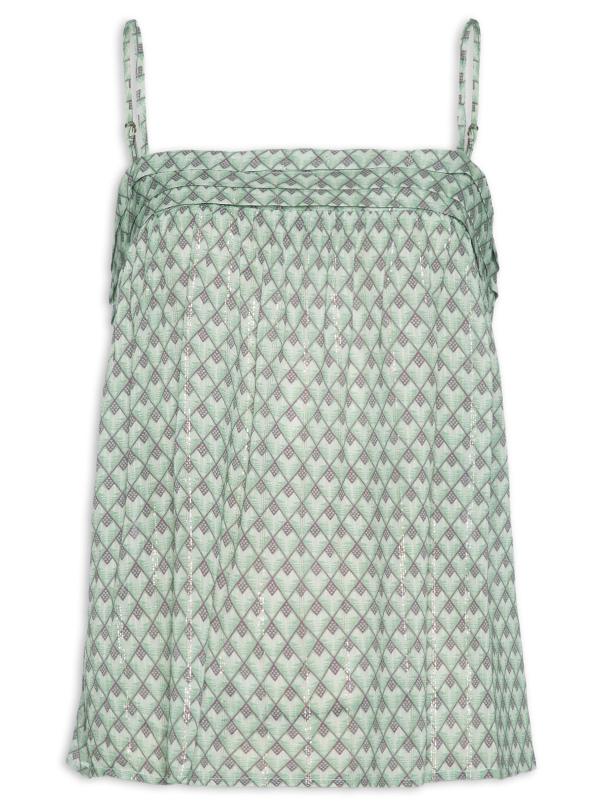 Blusa Alcinha Estampa Pacco - Verde